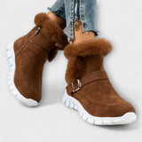 Anny - Cizme de gleznă călduroase și căptușite