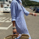 Veronica™ – Cămașă Clasică Rayată