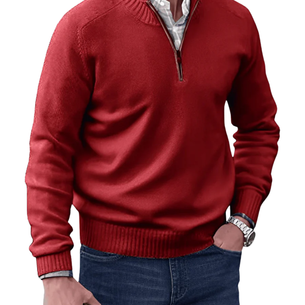 Cămașă casual cu fermoar