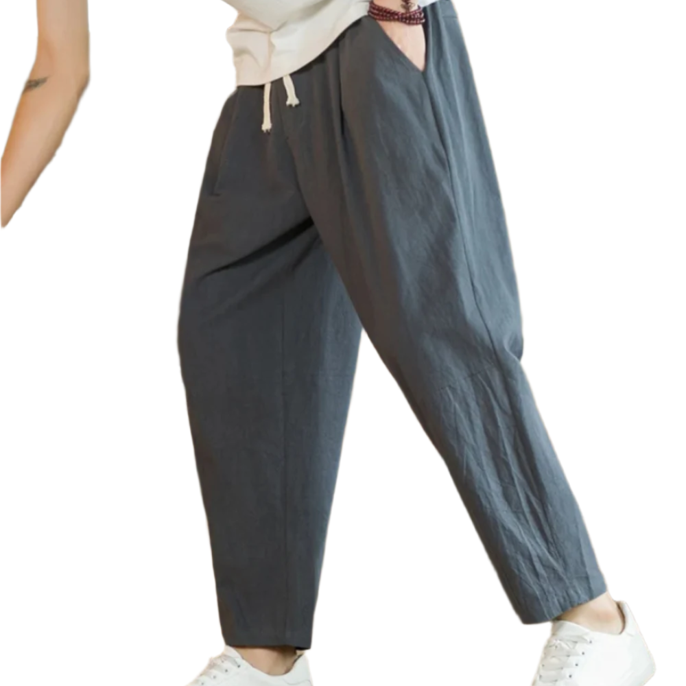 Pantaloni din bumbac Roma