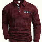 Cămașă polo cu nervuri