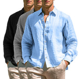 Cămașă casual din in