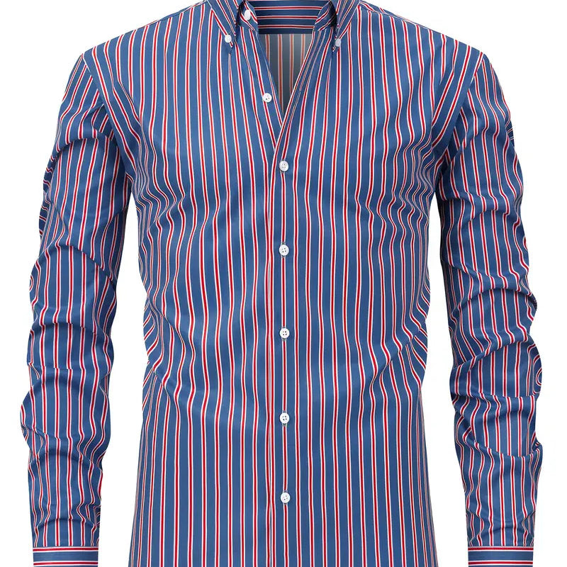 Cămașă cu dungi elegantă