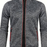 Pulover elegant din tricot pentru bărbați