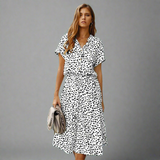 Rochie de Vară Fabricată din Țesătură Exquisită