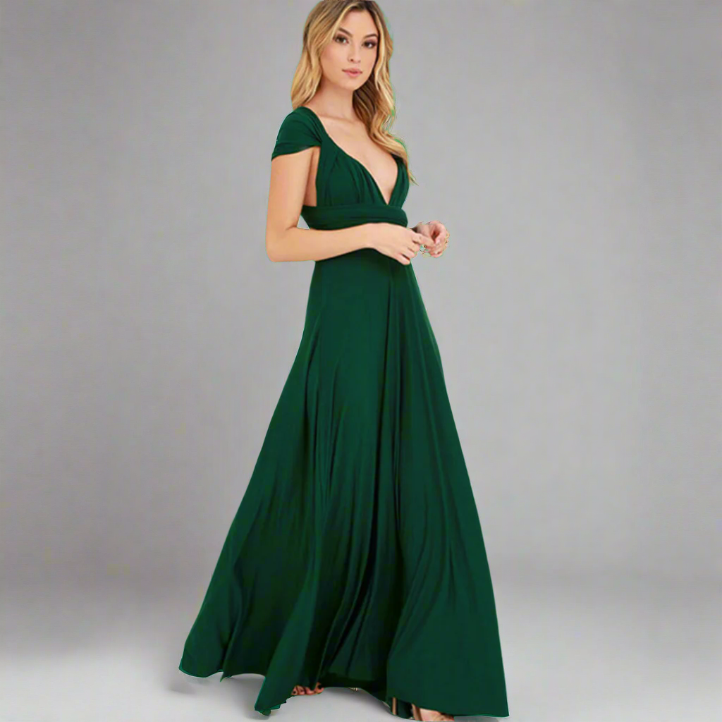 Rochie transformatoare dintr-un material excepțional