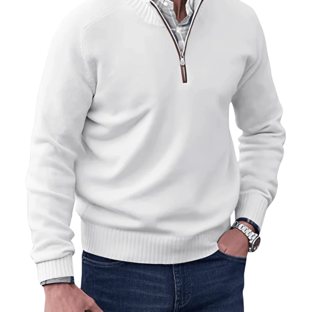 Cămașă casual cu fermoar