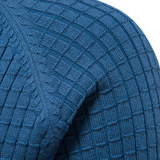 Pulover cu model în carouri pentru bărbați