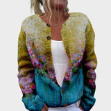 Rita - Cardigan Floral de Toamnă
