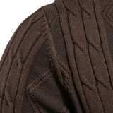 Palton din lână de lux pentru bărbați cu butoni