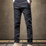 Pantaloni casual cu croială slim