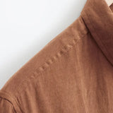 Cămașă casual din bumbac cu mânecă scurtă