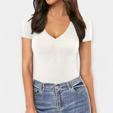 Body de vară în formă de V