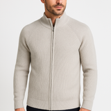 Cămașă din lână Merino cu fermoar Four Seasons