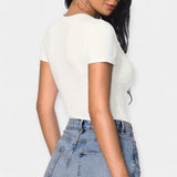 Body de vară în formă de V