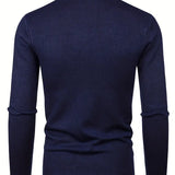 Pulover elegant cu guler înalt