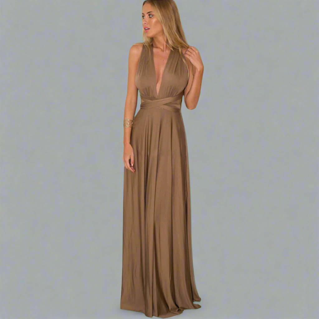 Rochie transformatoare dintr-un material excepțional