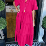 Carlota | Rochie Maxi cu Mișcare