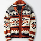 Palton elegant din jacquard