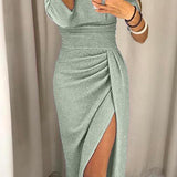 Natália | Rochie elegantă cu umerii la vedere