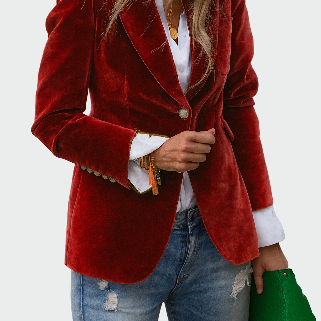 Palton dintr-o țesătură luxoasă