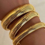 Brățară canelată