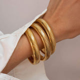 Brățară canelată