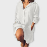 Clara | Bluză casual din in