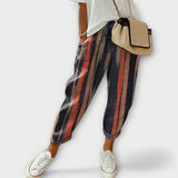 Aurora - Pantaloni confortabili din in și bumbac