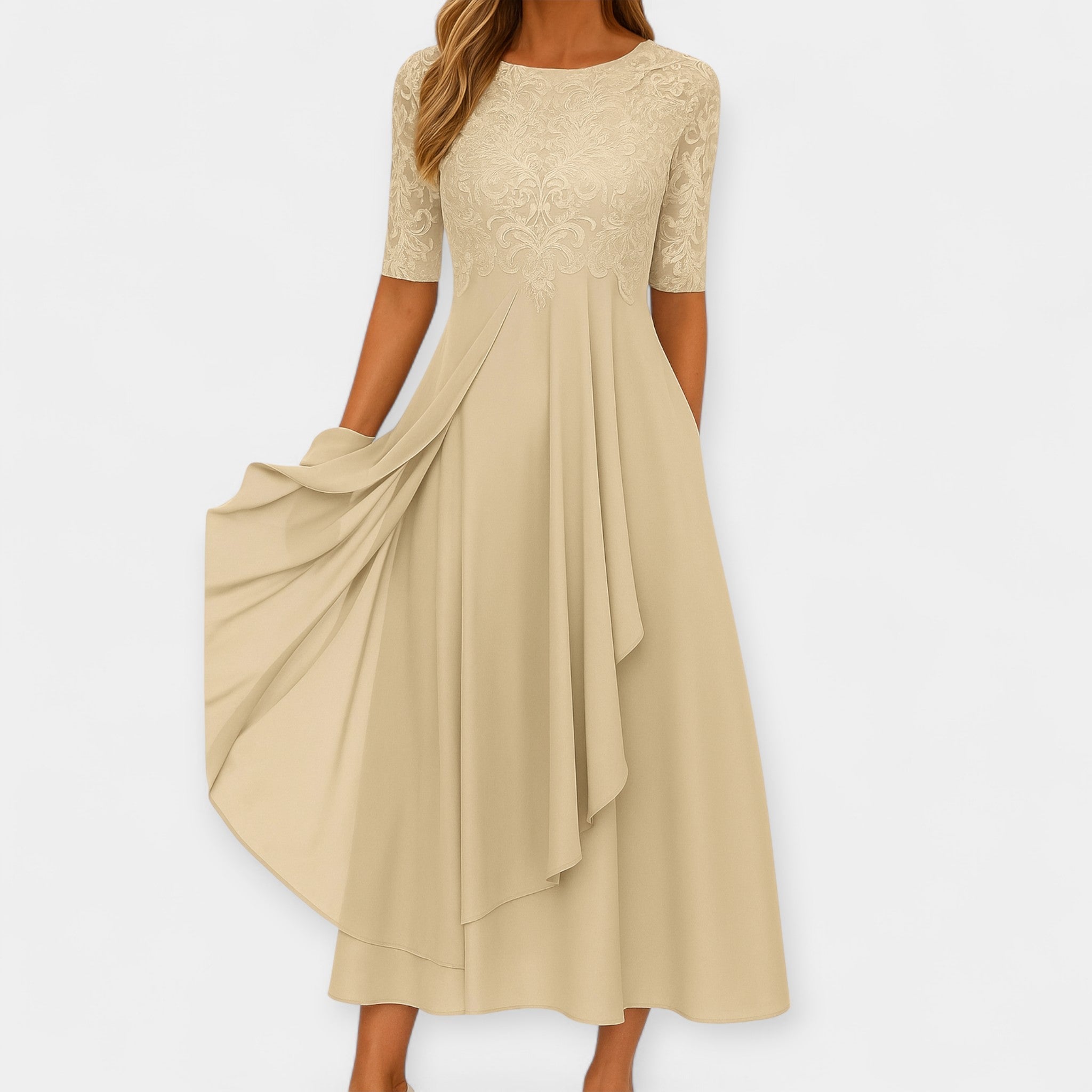Rochie Midi Elegantă