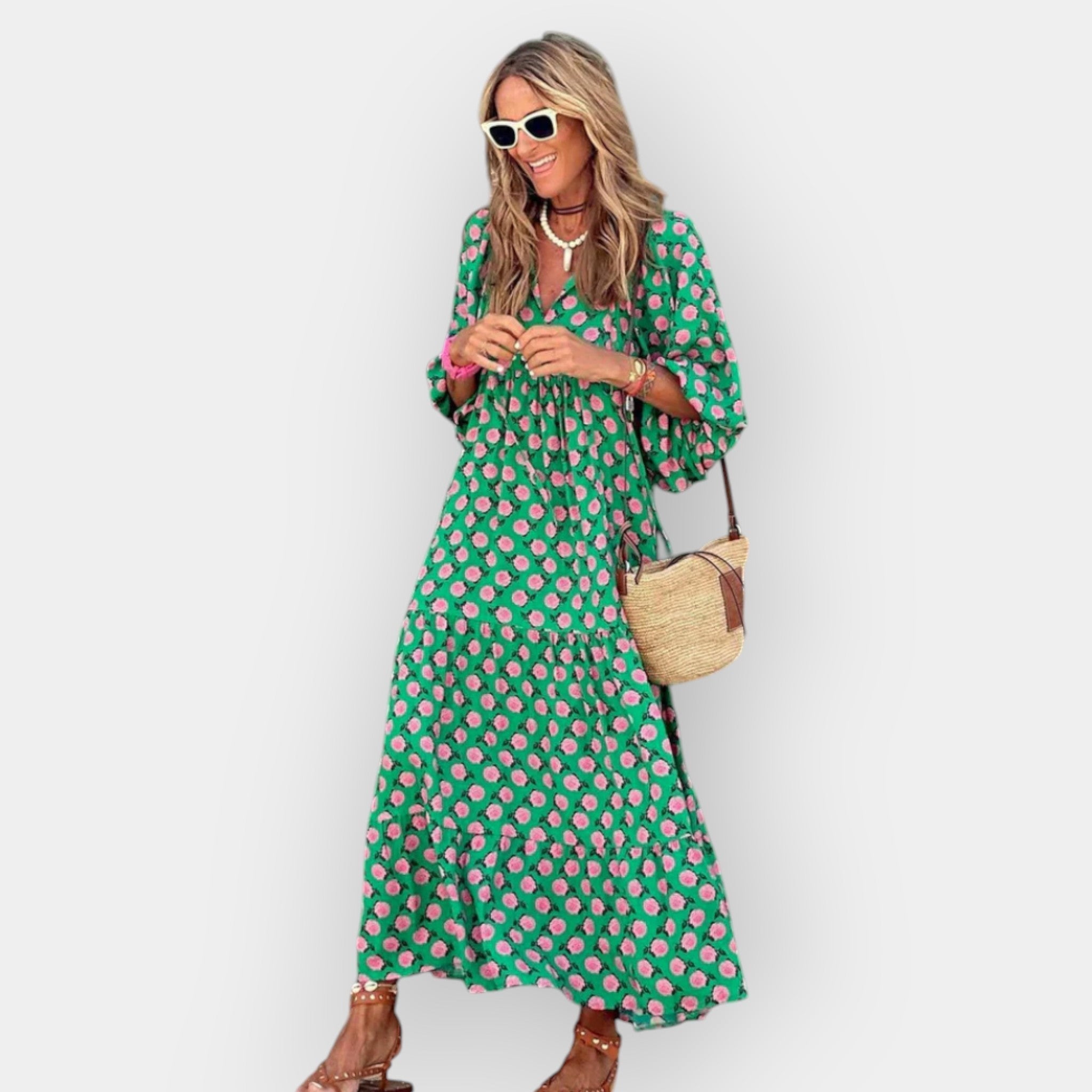 Rochie cu Design Floral