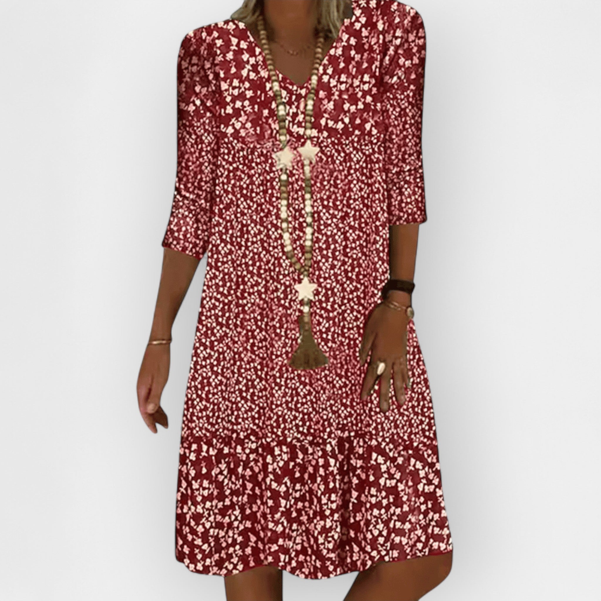 Rochie Ușoară cu Design Stilat