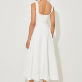 Amélia™ | Rochie Midi Intemporală și Fluidă