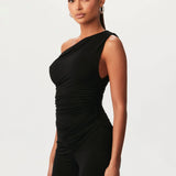 Lúcia Ember – Set Elegant Ember cu Croi Asimetric