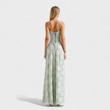 Verona - Rochie maxi din dantelă florală