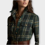 Rochie Maxi Caroată Retro