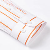 Cămașă elegantă din bumbac cu dungi