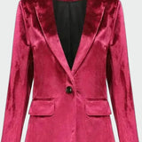 Palton din material rafinat