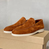 Mocasini din suede elegant