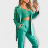 Selina - Set de Blazer din 3 Piese