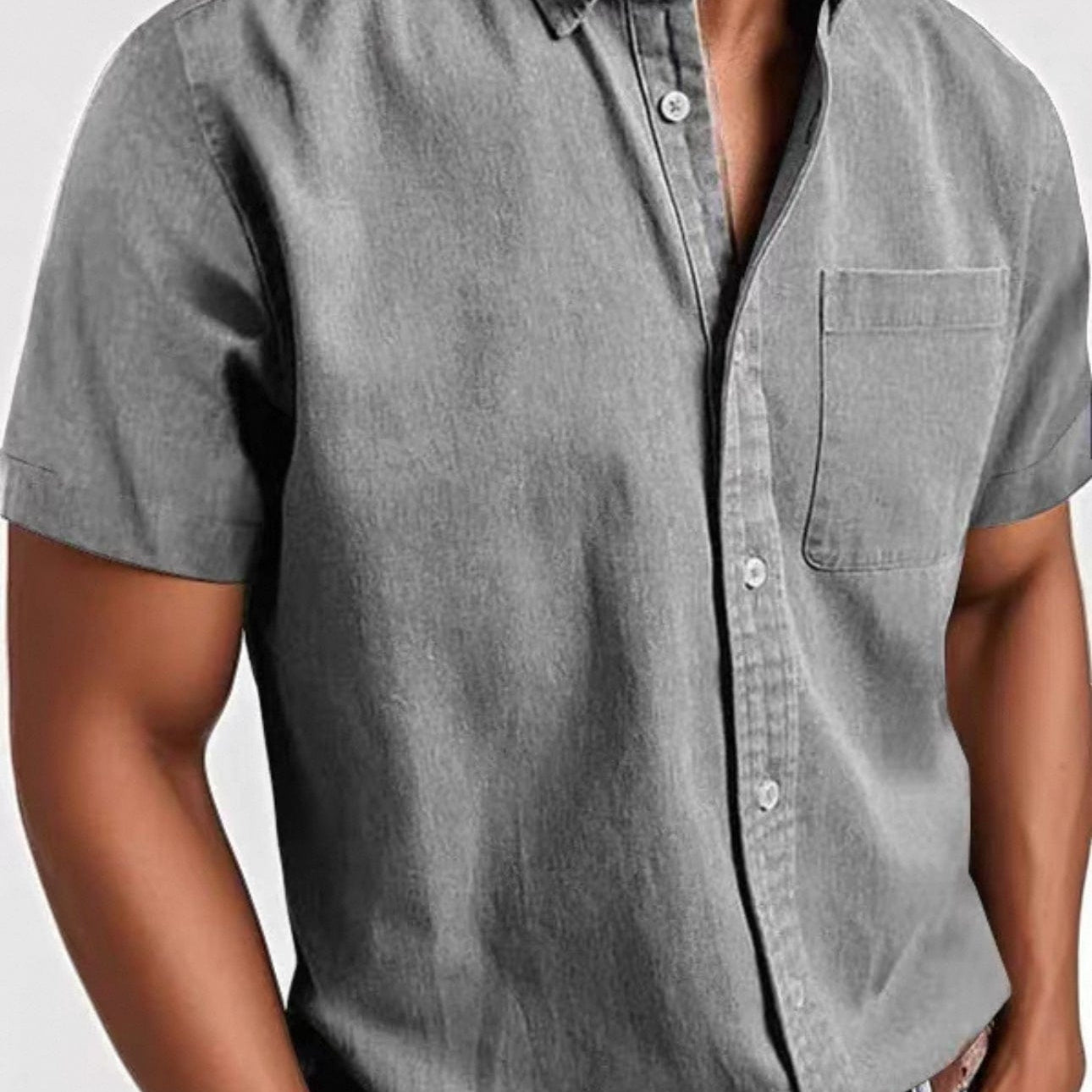 Cămașă elegantă cu mânecă scurtă