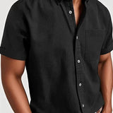 Cămașă elegantă cu mânecă scurtă