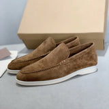 Mocasini din suede elegant