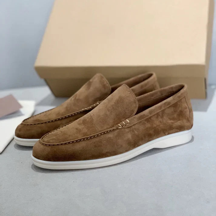 Mocasini din suede elegant