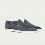 Mocasini din suede premium