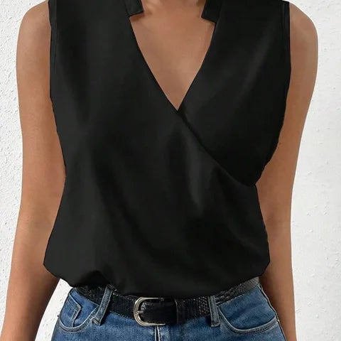 Salete | Top delicat cu decolteu în V pentru doamne