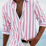 Cămașă elegantă cu dungi