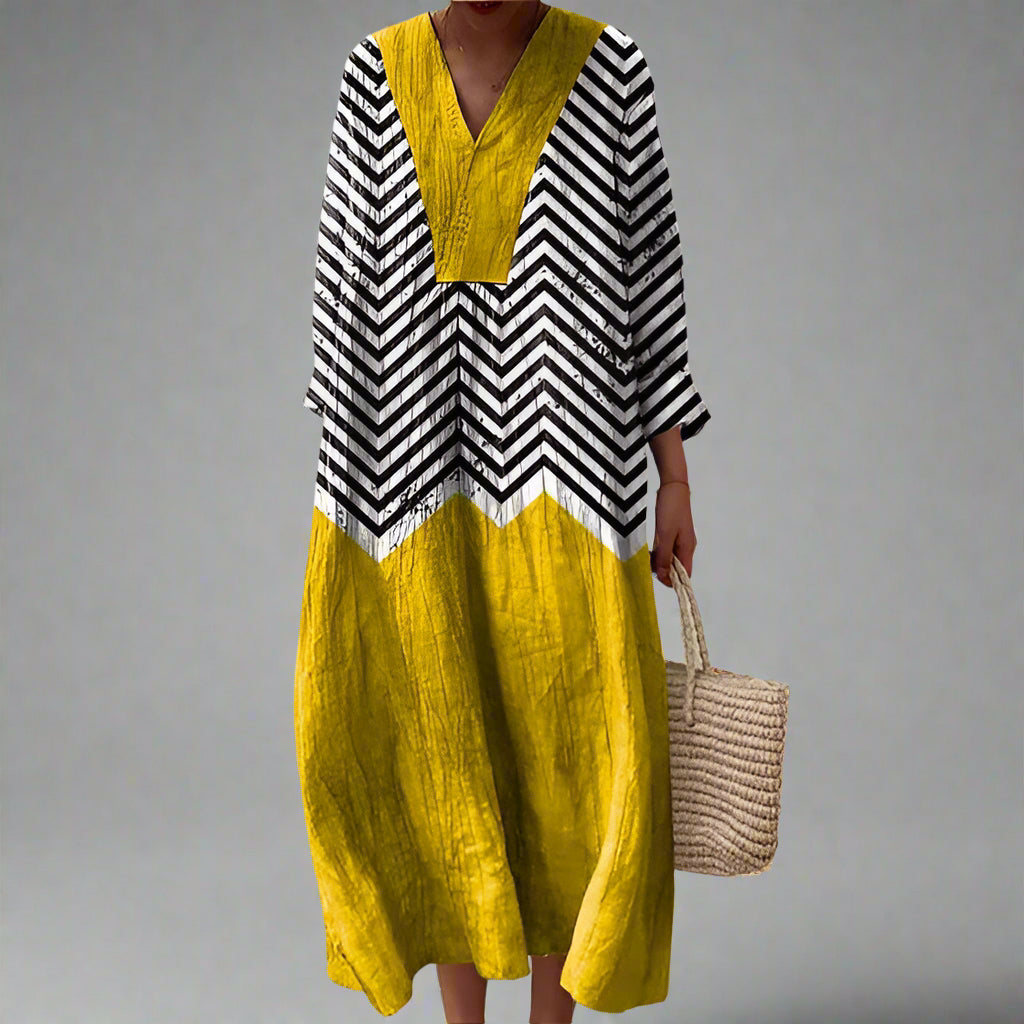 Carla | Rochie Geometrică Elegantă