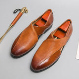 Mocasini din piele vintage