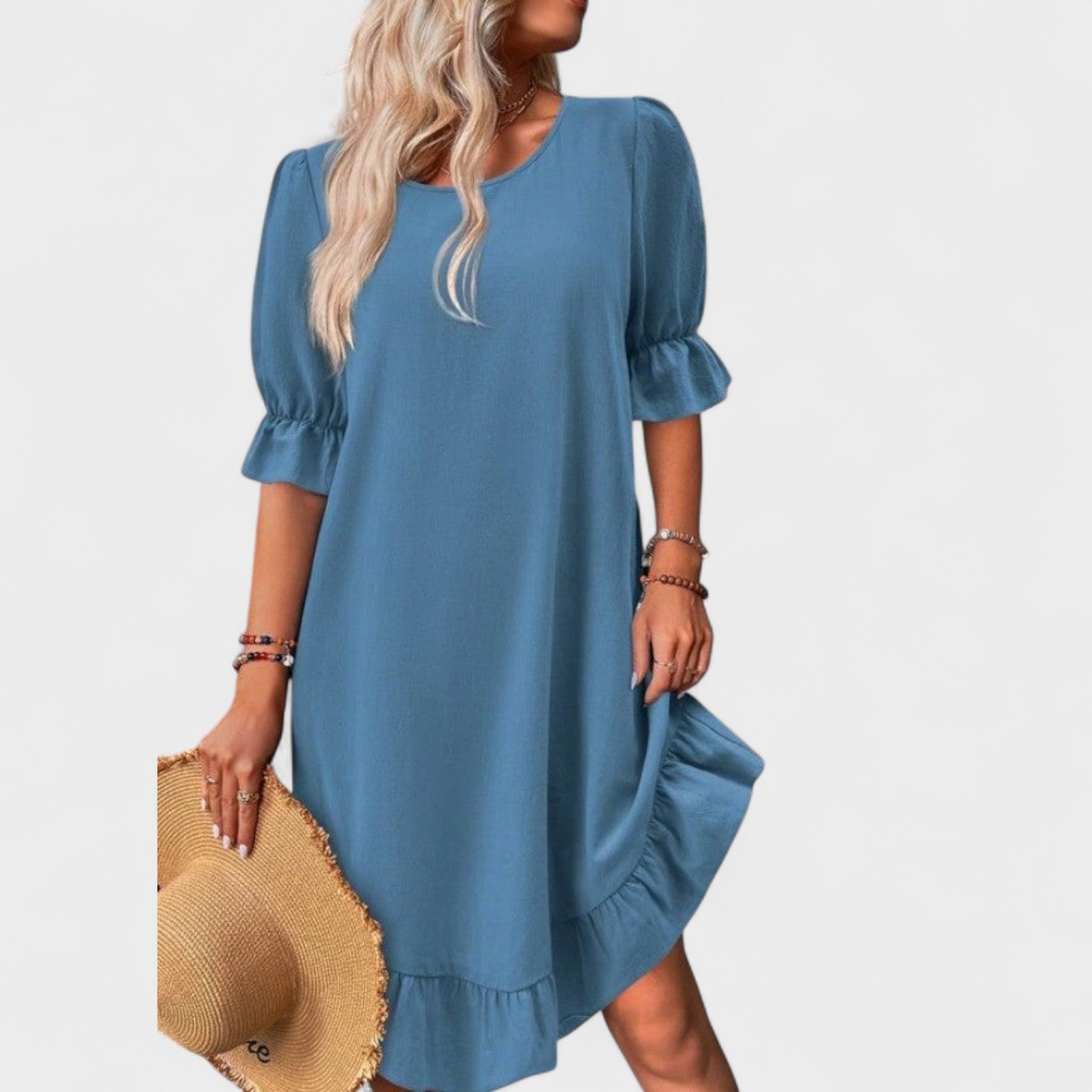 Sassa - Rochie casual cu volane